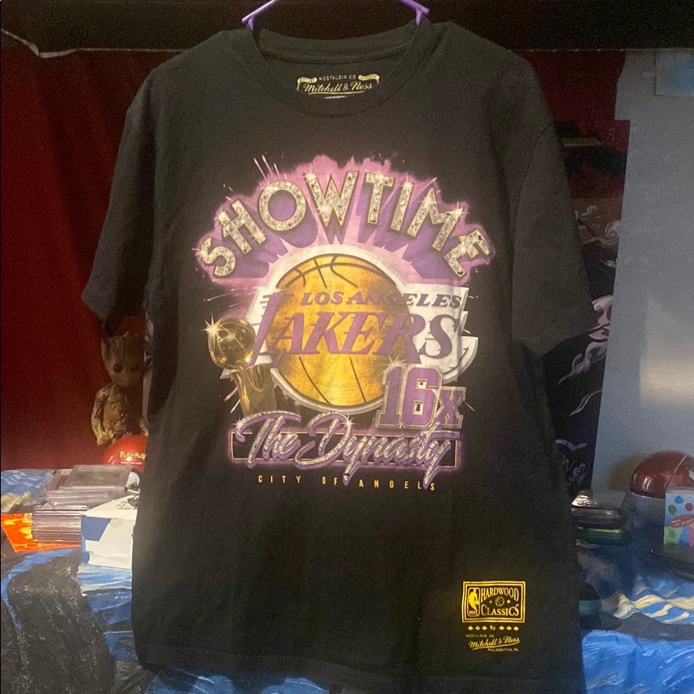 Black Showtime Lakers T-Shirt